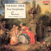 Arne: Symphonies Nos. 1-4 artwork