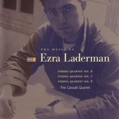 The Music of Ezra Laderman - String Quartets Nos. 6, 7, and 8 (Vol. 3) artwork