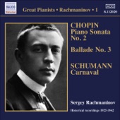 Great Pianists: Rachmaninov - Piano Solo Recordings, Vol. 1 (Victor Recordings 1925-1942) artwork