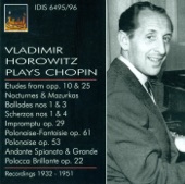 Chopin, F.: Piano Music (Vladimir Horowitz Plays Chopin) (1932-1953) artwork