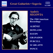 Segovia - The 1944 American Recordings artwork