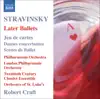Stravinsky: Later Ballets, Vol. 9 album lyrics, reviews, download