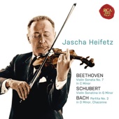 Beethoven: Violin Sonata No. 7 in C Minor - Schubert: Violin Sonatina in G Minor - Bach: Partita No. 2 in D Minor, Chaconne artwork