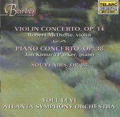 Barber: Violin Concerto, Op. 14 & Piano Concerto, Op. 38 artwork