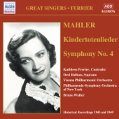 Mahler: Kindertotenlieder, Symphony No. 4 artwork