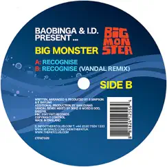 Recognise - EP (Vinyl) by Baobinga, Big Monster & I.D. album reviews, ratings, credits