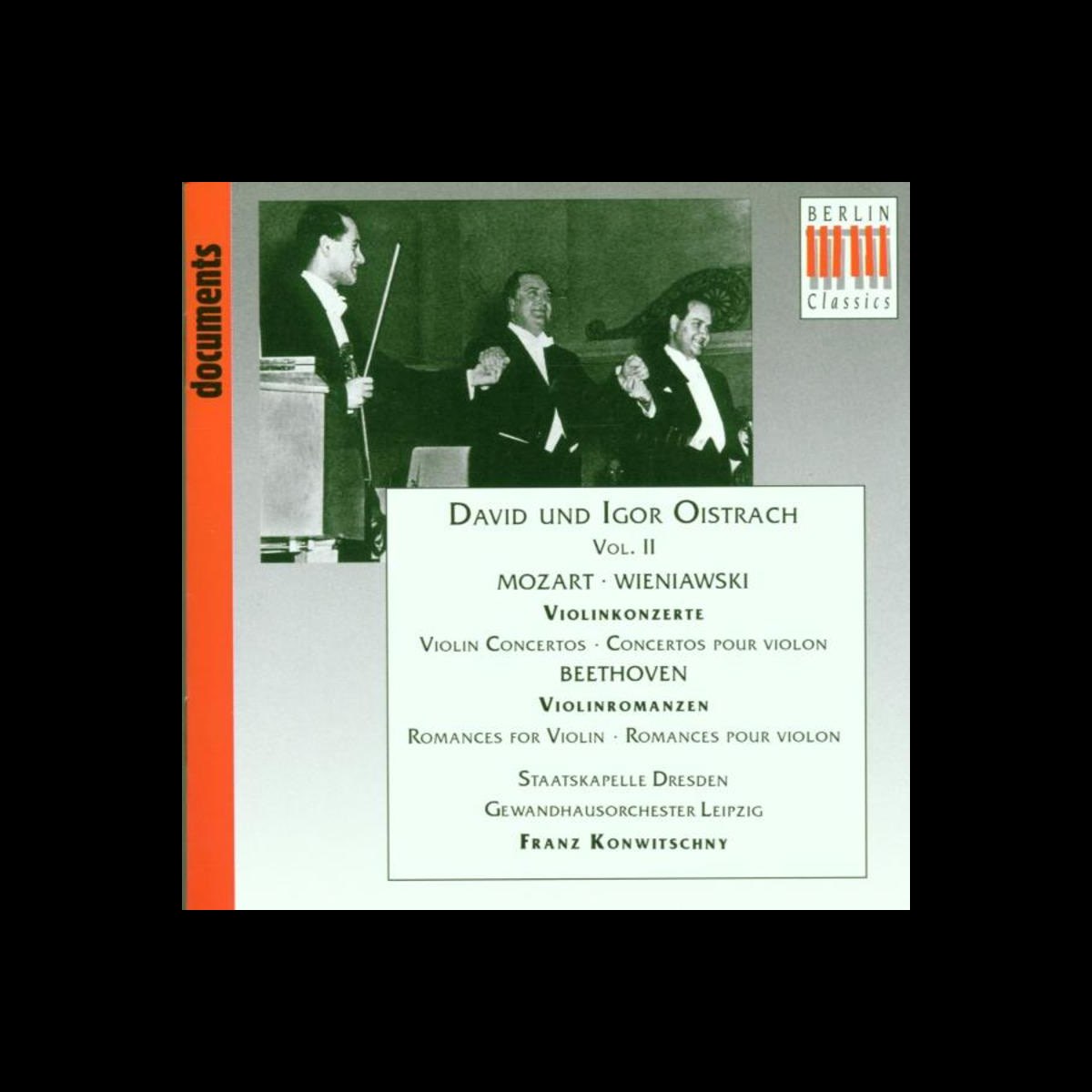 ‎Mozart, Beethoven & Wieniawski:: Violin Concertos By David Oistrakh ...