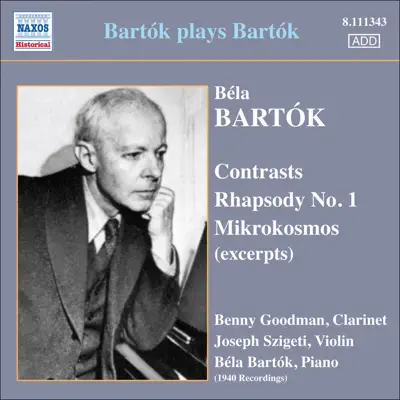 Bartok Plays Bartok - Benny Goodman