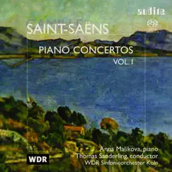 Saint-Saëns: Piano Concertos Vol. I by Anna Malikova, Thomas Sanderling & WDR Sinfonieorchester Köln album reviews, ratings, credits
