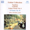 Coste: Guitar Works, Vol. 4 - 24 Études, Op. 38