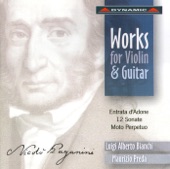 Paganini: Works for Violin and Guitar artwork