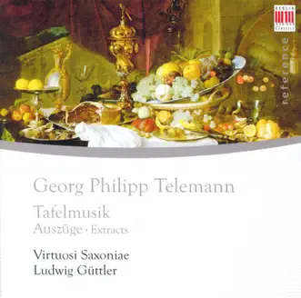 Telemann: Musique de Table by Ludwig Güttler & Virtuosi Saxoniae album reviews, ratings, credits