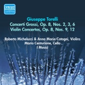 Torelli, G.: Concerti Grossi, Op. 8, Nos. 2, 3, 6 - Violin Concertos, Op. 8, Nos. 9, 12 (I Musici) (1956) artwork