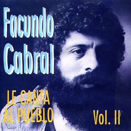 Resultado de imagen para facundo cabral Facundo Cabral canta al Pueblo Vol. II