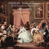 John Sheeles - Suites of Lessons for the Harpsichord or Spinnett (1725) artwork