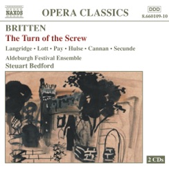 BRITTEN/THE TURN OF THE SCREW cover art