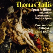 Tallis: Spem in Alium (40 Part Motet), Lamentations, Motets & Hymns artwork