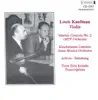 Martinu, Khachaturian, Achron, Rimsky-Korsakov & Tchaikovsky: Violin Concert album lyrics, reviews, download