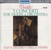 Vivaldi: 5 Concerti for Violin and Orchestra artwork