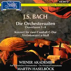 Bach: Orchestersuiten, Ouverturen Nr. 1-4, Konzert Für Zwei Cembali C-Dur, Violinkonzert A-Moll by Martin Haselböck & Wiener Akademie album reviews, ratings, credits