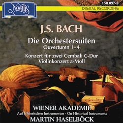Wiener Akademie & Martin Haselböck - Konzert Für Violine, Streicher Und Basso Continuo In a Minor - BWV 1041: I. Tempo Ordinario