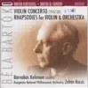 Bartók: Violin Concerto, Rhapsodies album lyrics, reviews, download