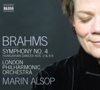 London Philharmonic Orchestra & Marin Alsop - Brahms: Symphony No. 4 & Hungarian Dances Nos. 2 & 4-9 artwork