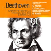 Beethoven: Symphonie No. 6 "pastorale". Fantaisie pour Piano, choeurs et Orchestre. artwork