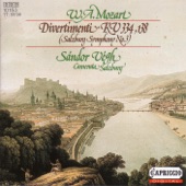 Mozart: Divertimento No. 17 - Salzburg Symphony No. 3 artwork