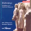 Stream & download Dohnanyi: Symphony No. 1, American Rhapsody