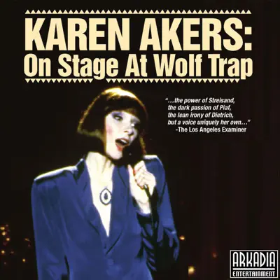 On Stage At Wolf Trap - Karen Akers On Stage At Wolf Trap - Karen Akers