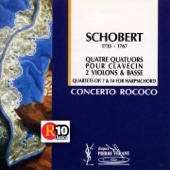 Schobert : 4 quatuors pour clavecin, 2 violons et basse artwork