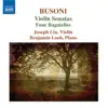 Busoni: Violin Sonatas Nos. 1 and 2 album lyrics, reviews, download