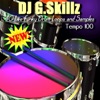 40 Live Funky Drum Loops And Samples - Tempo 100