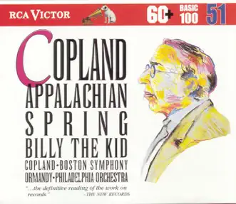 Copland: Appalachian Spring & Billy the Kid by Various Artists album reviews, ratings, credits