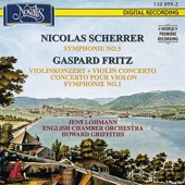 Scherrer: Symphony No. 5 - Fritz: Violin Concerto & Symphony No. 1 artwork