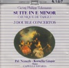 G. P. Telemann: Musique de Table