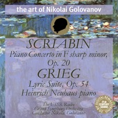 Scriabin - Piano Concerto, Op. 20; Grieg - Lyric Suite, Op. 54 artwork