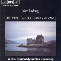 Jakob Lindberg - Lute Music from Scotland and France artwork