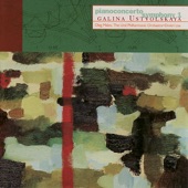 Galina Ustvolskaya: Piano Concerto, Symphony No. 1 artwork
