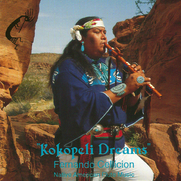 Cover Art of a Native American playing a flute