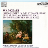 Quintet in E-Flat Major, K. 407 (386c) for Horn, Violin, 2 Violas & Violoncello: III. Rondo Allegro artwork