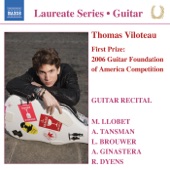 Laureate Series - Thomas Viloteau: Guitar Recital artwork