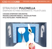 CSO Resound - Stravinsky: Pulcinella - Symphony In 3 Movements - 4 Etudes artwork