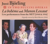 Jussi Bjorling in Two Puccini Operas (1948, 1956) artwork