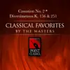 Mozart: Cassation No. 2 - Divertimentos K. 156 & 251 album lyrics, reviews, download