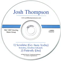 "Sunshine" Featuring Jonathan Edwards -single - Josh Thompson