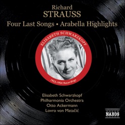 STRAUSS/FOUR LAST SONGS cover art