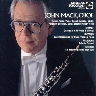 Quartet in F for Oboe & Strings, K. 370: II. Adagio by John Mack, Abraham Skernick, Daniel Majeske & Stephen Geber song reviws