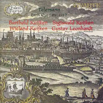 Telemann: Paris Quartets by Barthold Kuijken, Gustav Leonhardt, Sigiswald Kuijken & Wieland Kuijken album reviews, ratings, credits